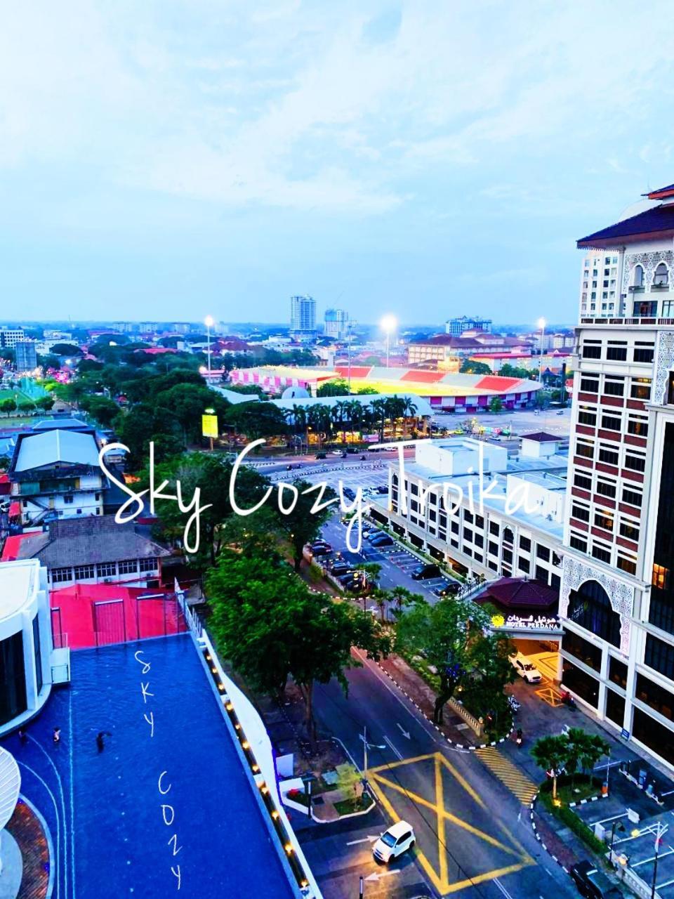 Sky Cozy Troika Residence, 1 Bedroom 4-6 Pax, 2 Bedrooms 6-8 Pax, Pool Vew, Sky & City View, Free Parking, Pool, Unlimited Wifi & Netflix Kota Bharu Esterno foto